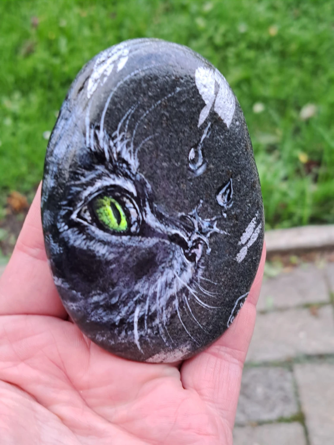 Schneefenster Kunst Anja Elly