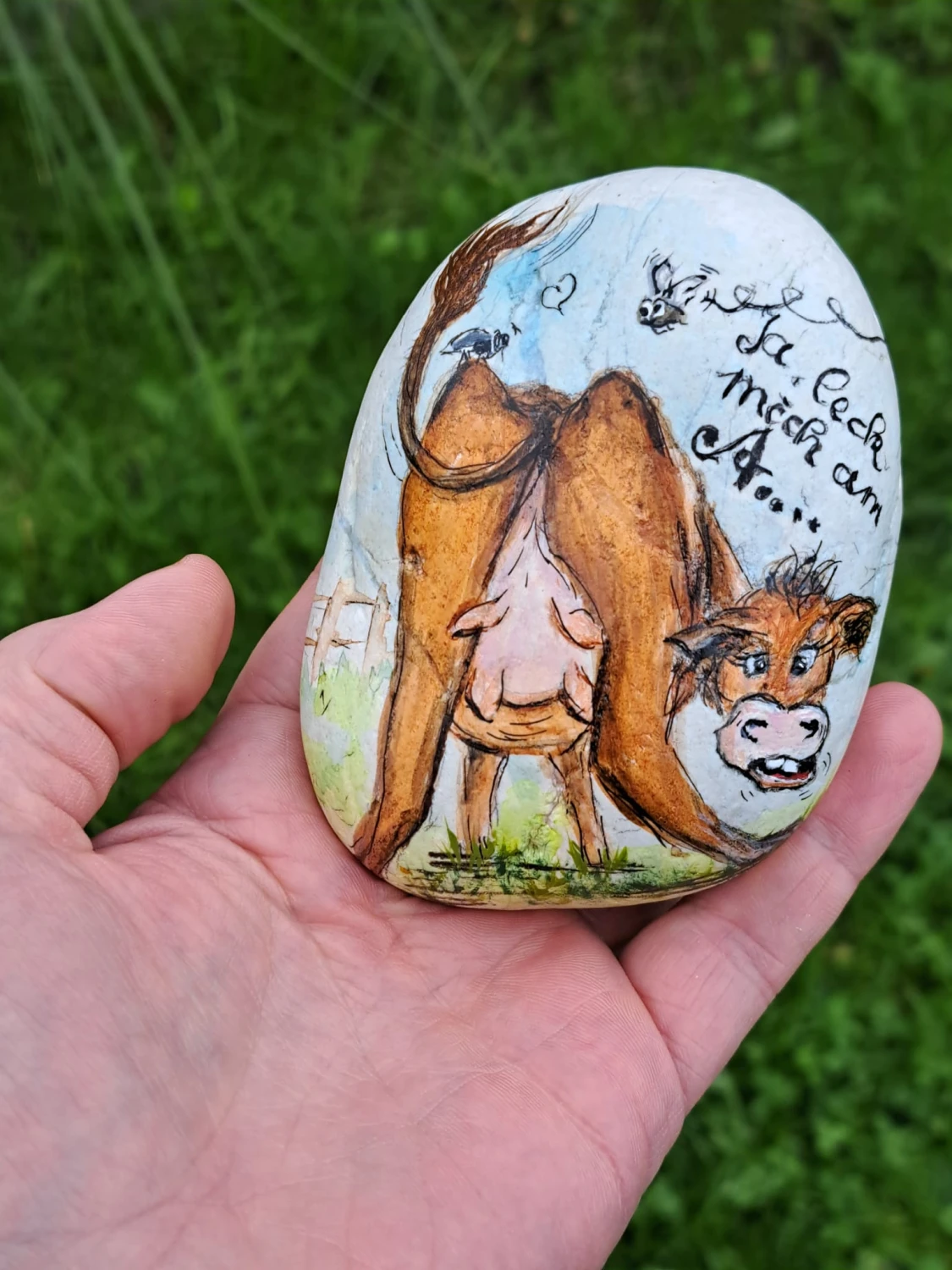 Schneefenster Kunst Anja Elly
